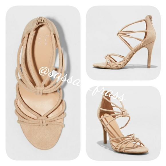 Caged Heels, Size 9 & 9.5 available. NWT - Picture 3 of 3